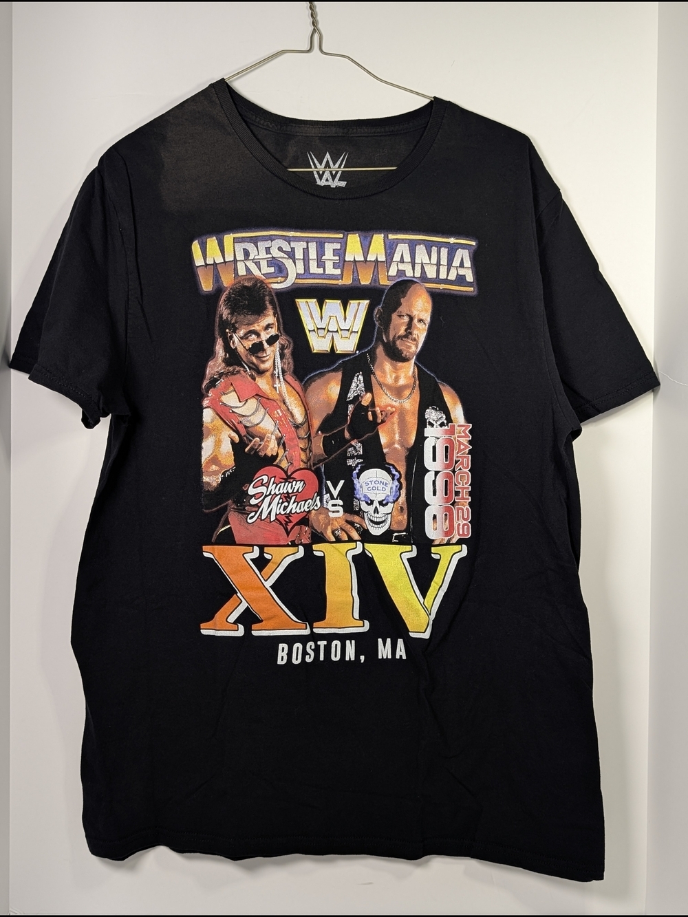 WWE WrestleMania XIV Black Graphic Tee